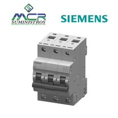 SIEMENS - INTERRUPTOR TERMOMAGNETICO 3 POLO 20 AMPERIOS 240VAC