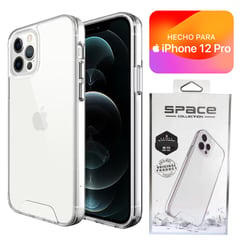 GENERICO - Space Case Transparente iPhone 12 Pro Funda Para celular