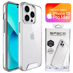 GENERICO - Space Case Transparente iPhone 13 Pro Max Funda Para celular