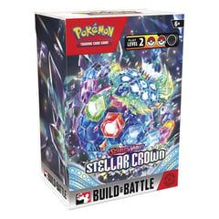 POKEMON - CARTAS DE TCG SV STELLAR CROWN BUILD AND BATTLE BOX ENG