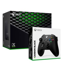 MICROSOFT - Consola Xbox Serie X Negro 1Tb + Mando Negro