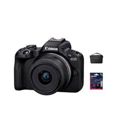 CANON - Camara EOS R50 + RF 18-45mm IS STM Gratis Estuche + Mem64GB