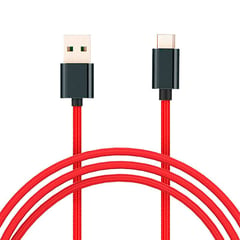 CABLE USB MI BRAIDED USB-AUSB-C ROJO -