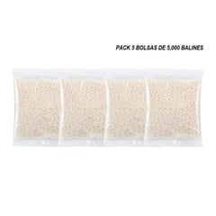 CHINA GLAZE - BALINES DE HIDROGEL LECHOSO PACK DE 5 PAQUETES DE 5000