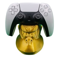 GENERICO - Soporte Para Mando de PlayStation donkey kong Color Oro Plata