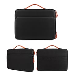 GENERICO - Maleta Maletin porta Laptop o Macbook Air Pro 15.6 - 14 - Negro