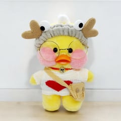 GENERICO - Patito Lalafanfan Peluche Morral Amarillo 30cm