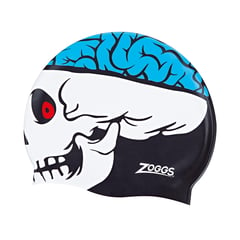 ZOGGS - Gorra de Natación Character Silicone - Skull Cráneo