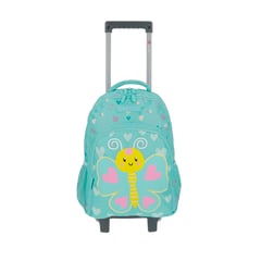 XTREM - Mochila Con Ruedas Lincoln 4XT Aqua Butterfly