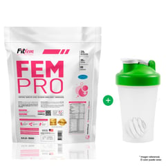 FITFEM - PROTEÍNA FEMPRO 3KG VAINILLA MÁS SHAKER