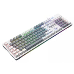 ANTRYX - TECLADO MECANICO MK860L WHITE & GRAY RED SWITCH