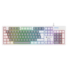 ANTRYX - TECLADO MECANICO MK860L WHITE & GRAY PURPLE SWITCH