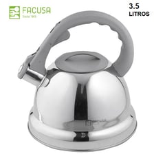 FACUSA - Tetera 3.50 litros Acero Inoxidable