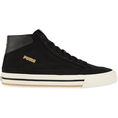 PUMA - Zapatilla Court Classic Vulc Mid 396149 07 Negro para Hombre