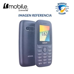 BMOBILE - Teléfono Movil AZUMI L6Z 2G Dual SIM Radio FM - Color Azul