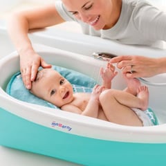 SUMMERS EVE - Bañera Jacuzzi de Lujo para Bebé «LIL LUXURIES» Blue