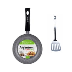 FACUSA - Sartén Argentum 22cm Gris de + Espatula