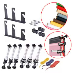 WEIFENG - SISTEMA DE SOPORTE MANUAL DE 3 RIELES PARA FONDOS DE FOTOGRAFÍA