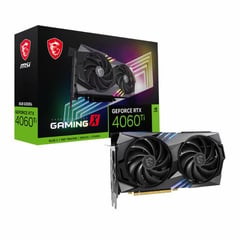 MSI - Tarjeta de video GeForce RTX 4060 Ti GAMING X 8G GDDR6 PCIe 40