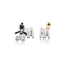 CRISLU - Aretes Snoopy & Woodstock Ha Ha