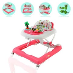 FIRST TOY - Andador Para Bebé Musical Graduable »PALMERA» Pink