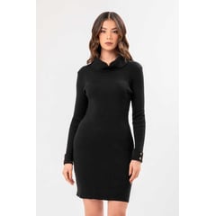 MOIXX - Vestido Tejido Amelie - Negro