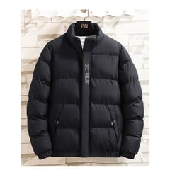 BLWOENS - Chaqueta de algodón para hombre - Negro