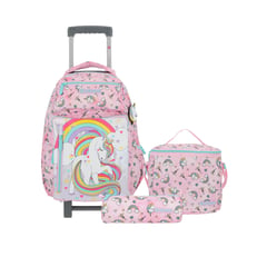 XTREM - Mochila Con Ruedas New Run Pack 4XT Tie Dye Unicorn