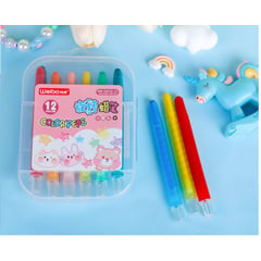 WEIBO - CRAYONES GEL COLORPEPS ESTUCHE x12 UND