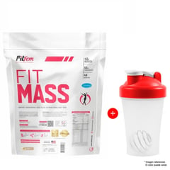 FITFEM - PROTEÍNA FITMASS 5 KG CHOCOLATE + SHAKER MUJER