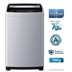 MABE - Lavadora Automática 16 kg Silver LMAP6115WGBB0