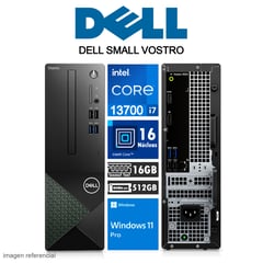 DELL - PC Escritorio SMALL VOSTRO 3020 Intel Core i7-13700 RAM 16GB SSD 512GB