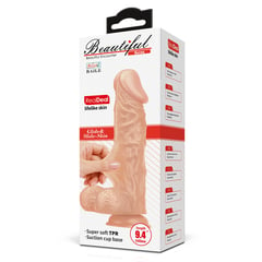 BAILE - Dildo Consolador Realista Texturizado Burag 24cm Ø 5cm