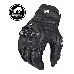 GENERICO - Guantes de cuero genuino para moto 100 original - furygan