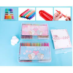 WEIBO - CRAYONES GEL COLORPEPS ESTUCHE x48 UND