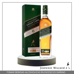 JOHNNIE WALKER - Whisky Green Label 750ml