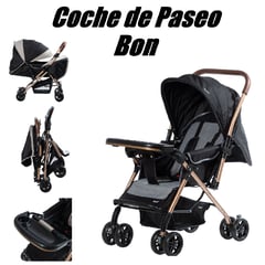 EBABY - Coche De Paseo Bon Mango Reversible -Negro