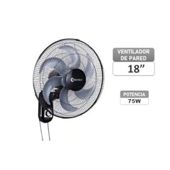 TREVELY - VENTILADOR DE PARED VT-182 18", 6 ASPAS