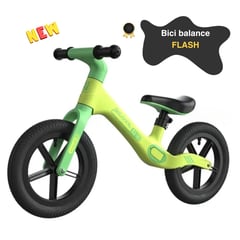 GENERICO - Bicicleta de Balance Flash Para Niños Color Verde