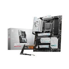 MSI - Motherboard X670E GAMING PLUS WIFI AMD X670E Socket AMD AM5 ATX