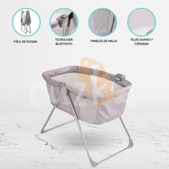 EVENFLO - Cuna Portatil »BASSINET CHEVRON» Melange