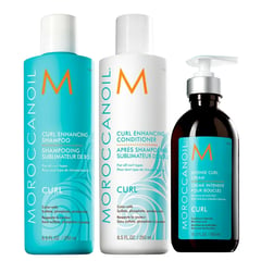 MOROCCANOIL - CURL – Trio Shampoo 250 ml + Conditioner 250 ml + Intense Curl Cream 300 ml