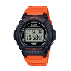 CASIO - Reloj W219H-4AV - GRATIS Audífonos Bluetooth