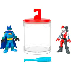 IMAGINEXT - DC Super Friends - Batman y Harley Quinn cambian de color