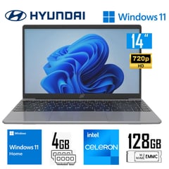 Laptop HTI4CCIC46SGH Intel Celeron N4020 4GB RAM 128GB EMMC 14.1" Windows 11 Home