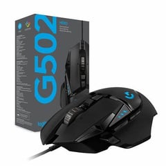 LOGITECH - Mouse G502 Hero Rgb-Negro