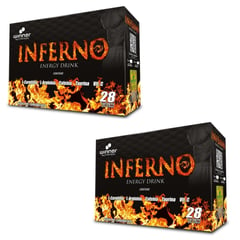 WINNER NUTRITION - INFERNO 2 CAJAS DE 28 SACHETS FRESA