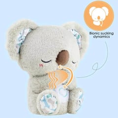 GENERICO - Peluche Koala Hora de Dormir Respira - Mide 29 cms