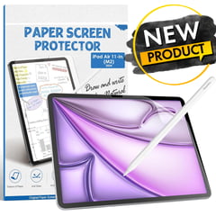 GENERICO - Protector de pantalla Mica de iPad Air 11" 2024 Chip M2 6ta Generación