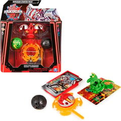 SPIN MASTER - Bakugan Starter Dragonoide Nillious y Hammerhead